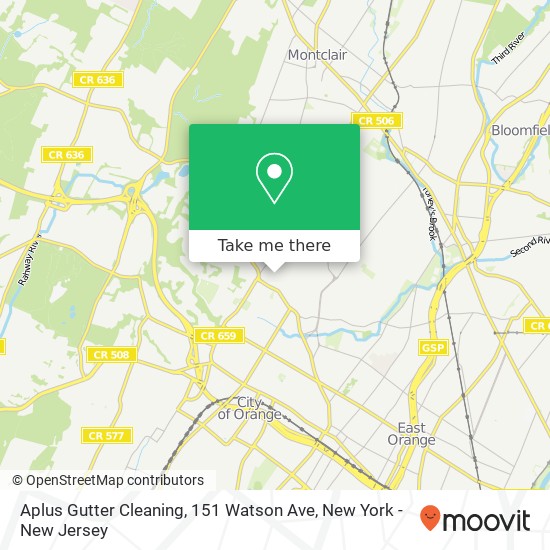 Aplus Gutter Cleaning, 151 Watson Ave map