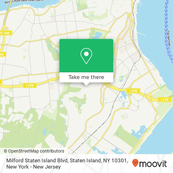 Milford Staten Island Blvd, Staten Island, NY 10301 map