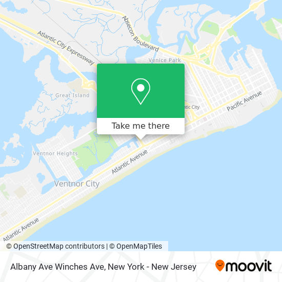 Mapa de Albany Ave Winches Ave