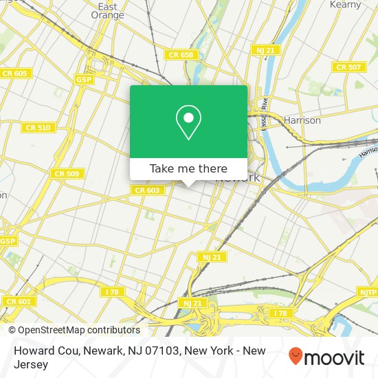 Howard Cou, Newark, NJ 07103 map