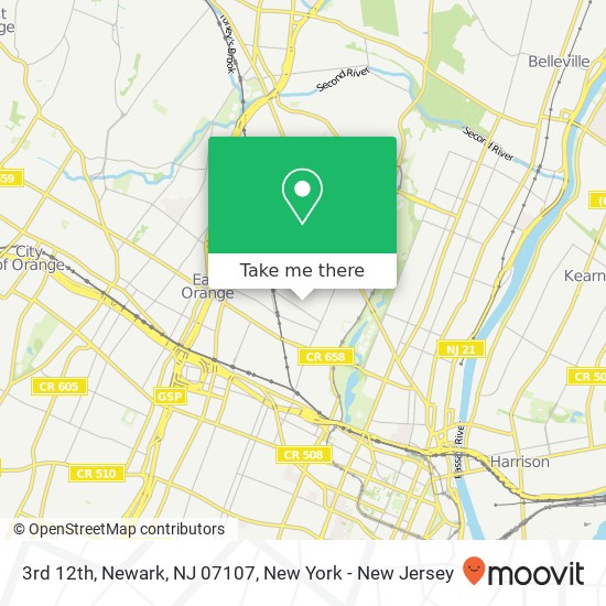 3rd 12th, Newark, NJ 07107 map