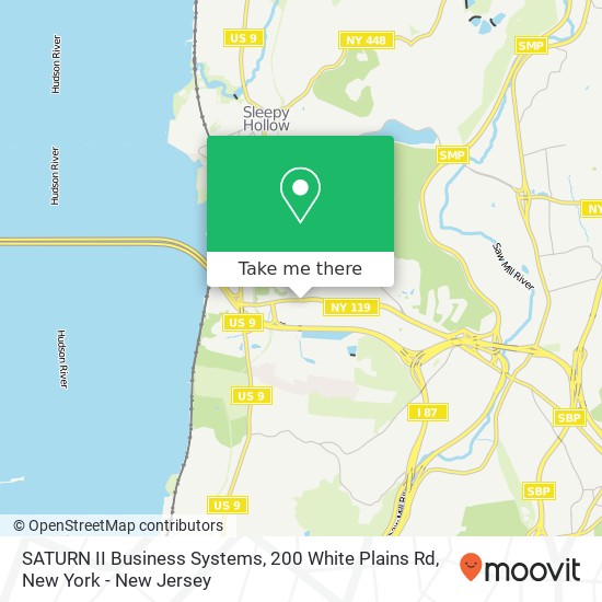 SATURN II Business Systems, 200 White Plains Rd map