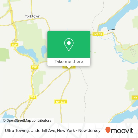 Mapa de Ultra Towing, Underhill Ave