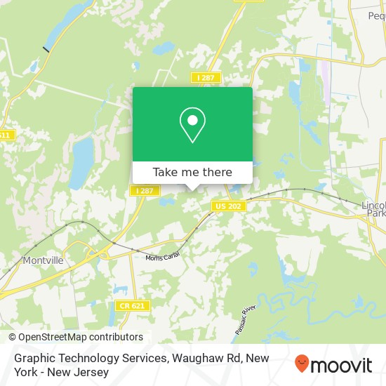 Mapa de Graphic Technology Services, Waughaw Rd