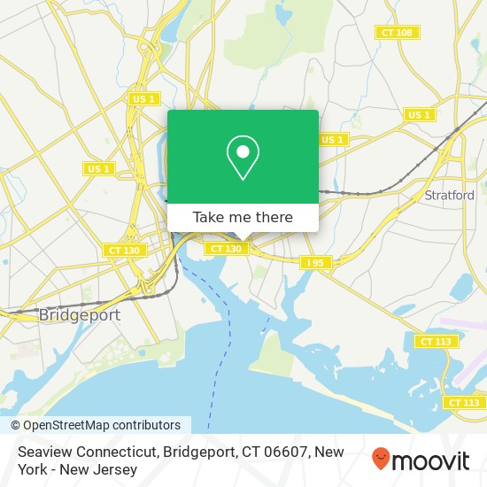 Seaview Connecticut, Bridgeport, CT 06607 map