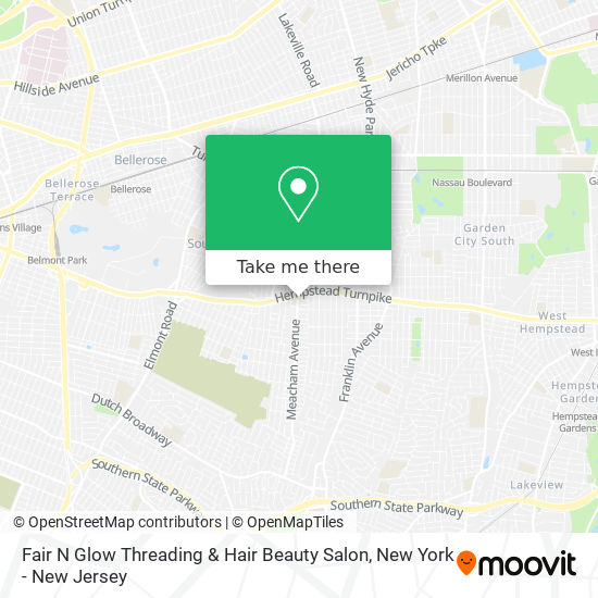 Fair N Glow Threading & Hair Beauty Salon map