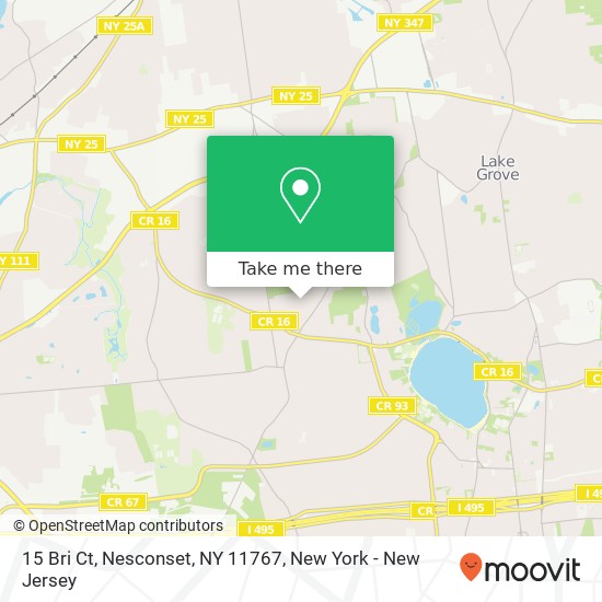 15 Bri Ct, Nesconset, NY 11767 map