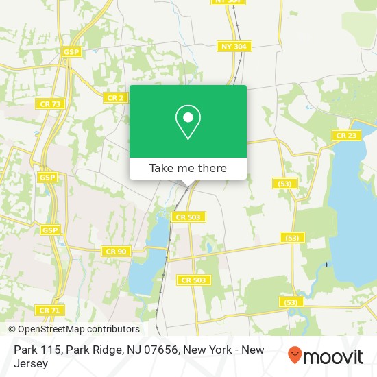 Park 115, Park Ridge, NJ 07656 map