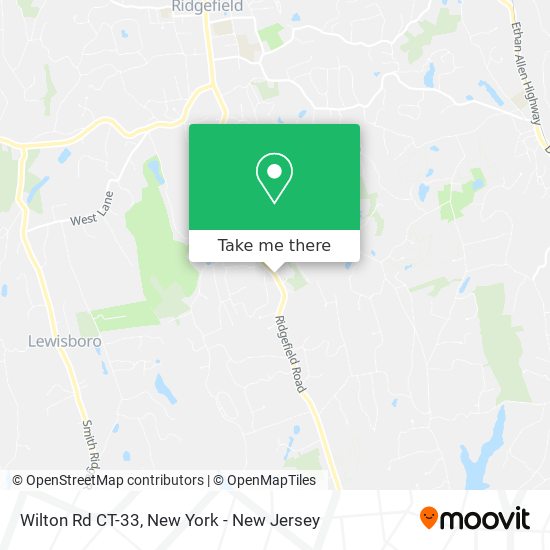 Wilton Rd CT-33 map