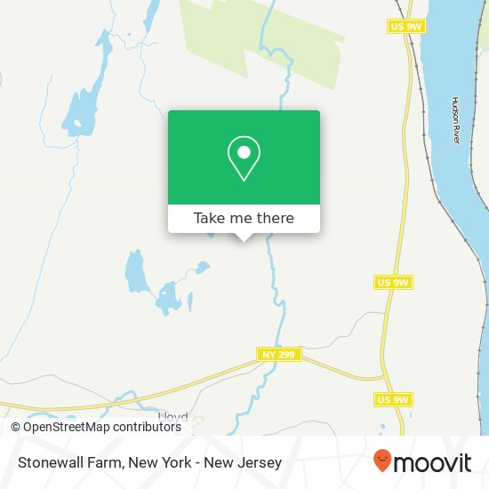 Stonewall Farm map