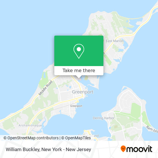 William Buckley map