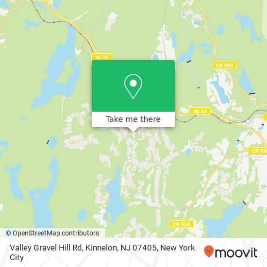 Valley Gravel Hill Rd, Kinnelon, NJ 07405 map