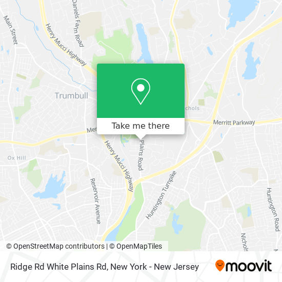 Ridge Rd White Plains Rd map