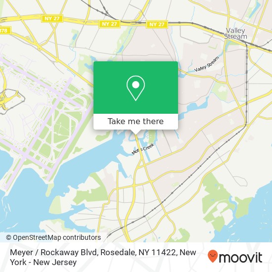 Mapa de Meyer / Rockaway Blvd, Rosedale, NY 11422