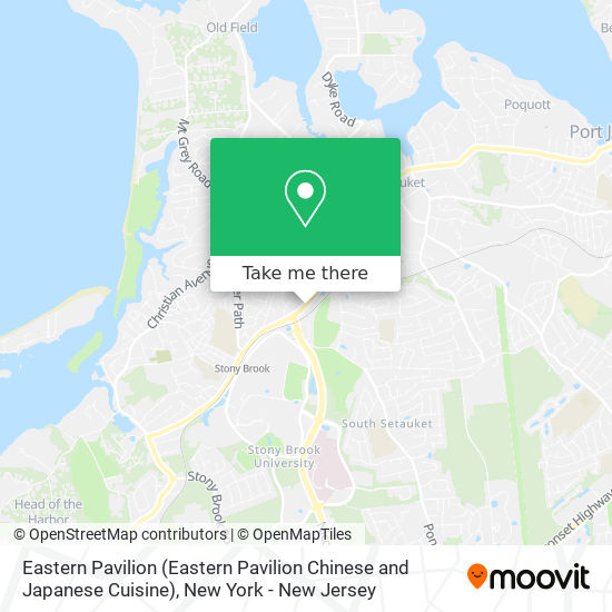 Eastern Pavilion (Eastern Pavilion Chinese and Japanese Cuisine) map