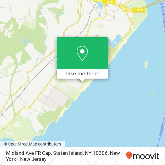 Midland Ave FR Cap, Staten Island, NY 10306 map