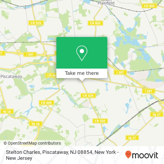 Stelton Charles, Piscataway, NJ 08854 map