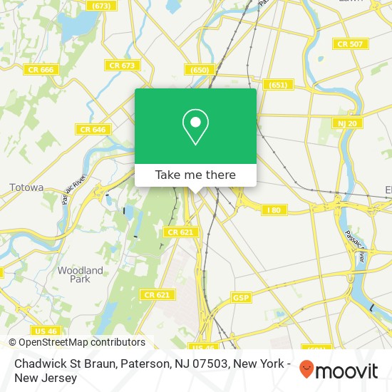 Chadwick St Braun, Paterson, NJ 07503 map