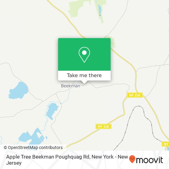 Mapa de Apple Tree Beekman Poughquag Rd, Poughquag, NY 12570