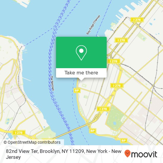 Mapa de 82nd View Ter, Brooklyn, NY 11209