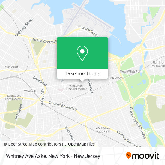 Mapa de Whitney Ave Aske