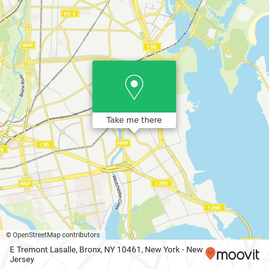 E Tremont Lasalle, Bronx, NY 10461 map