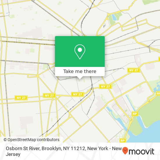 Osborn St River, Brooklyn, NY 11212 map