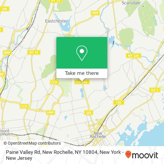 Paine Valley Rd, New Rochelle, NY 10804 map