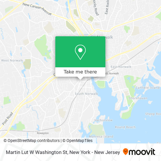 Martin Lut W Washington St map