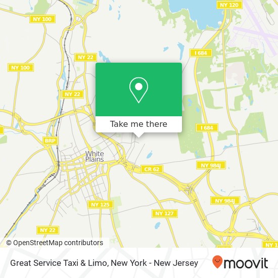 Mapa de Great Service Taxi & Limo