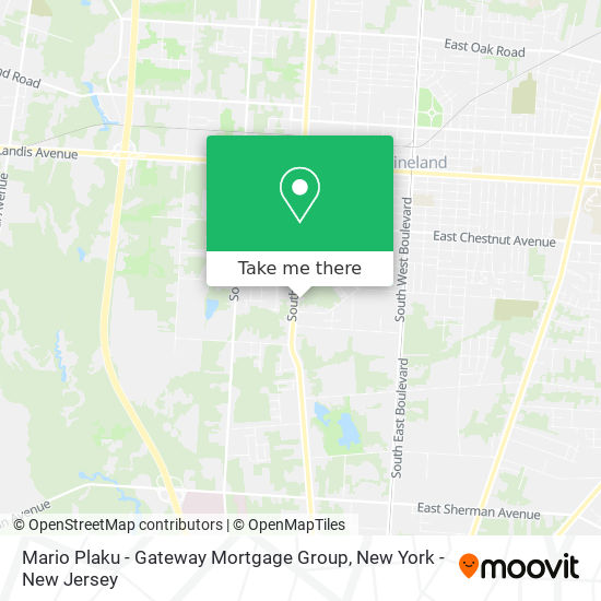 Mapa de Mario Plaku - Gateway Mortgage Group