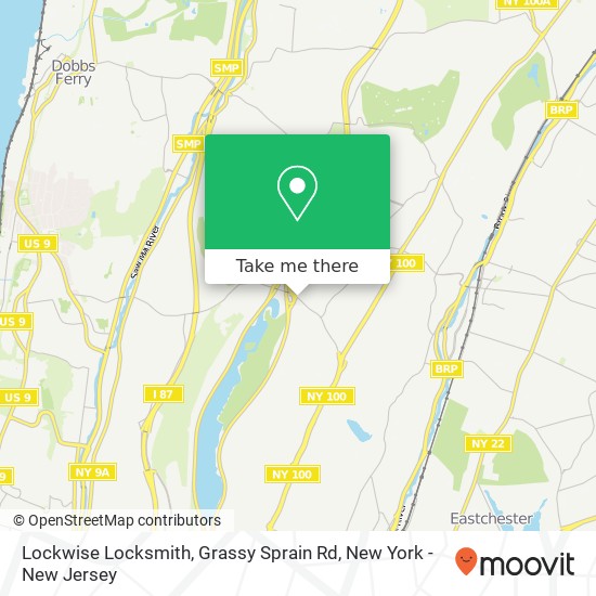 Lockwise Locksmith, Grassy Sprain Rd map