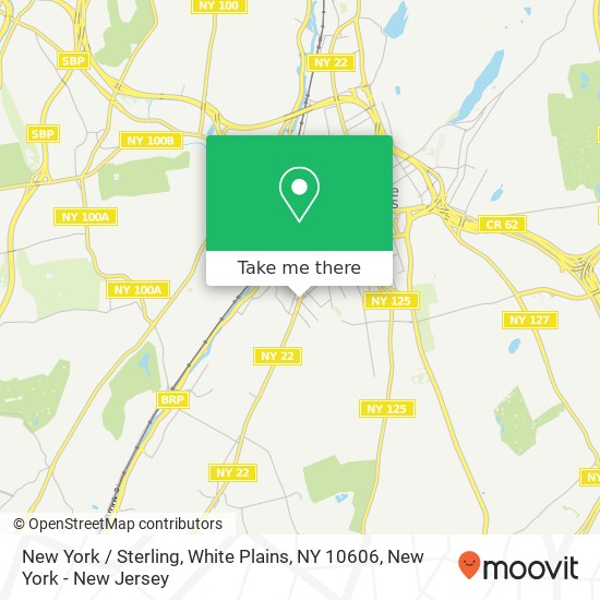 Mapa de New York / Sterling, White Plains, NY 10606