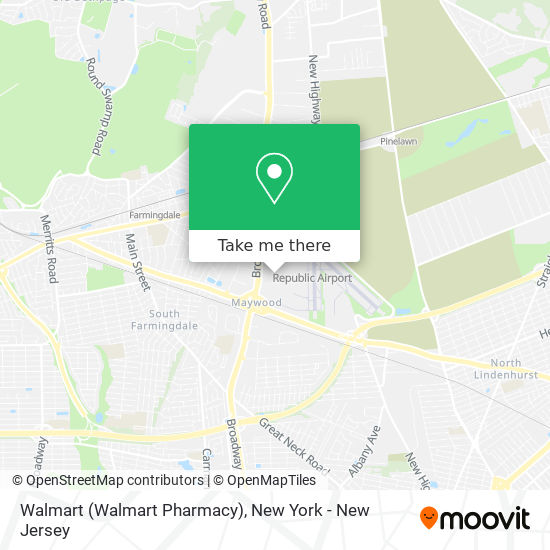 Mapa de Walmart (Walmart Pharmacy)