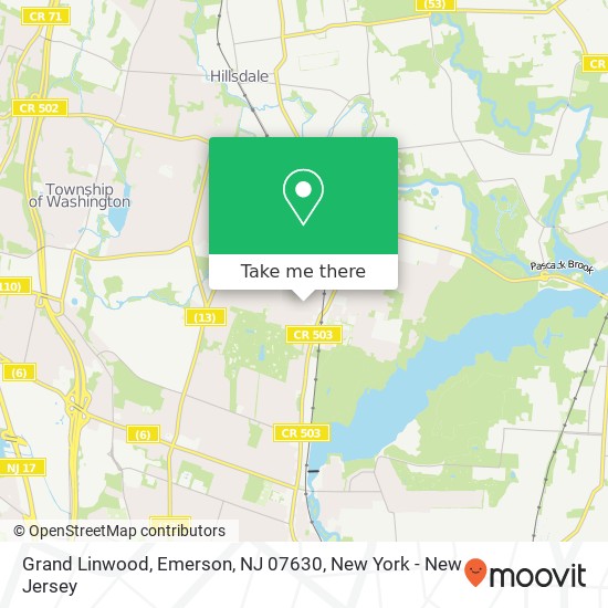 Grand Linwood, Emerson, NJ 07630 map
