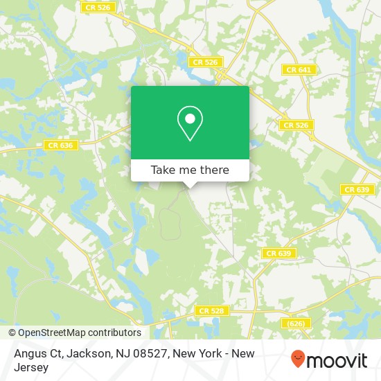 Angus Ct, Jackson, NJ 08527 map