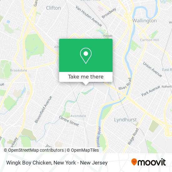 Wingk Boy Chicken map
