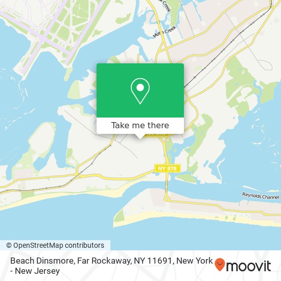 Beach Dinsmore, Far Rockaway, NY 11691 map