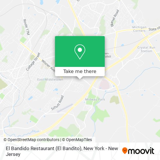 Mapa de El Bandido Restaurant (El Bandito)