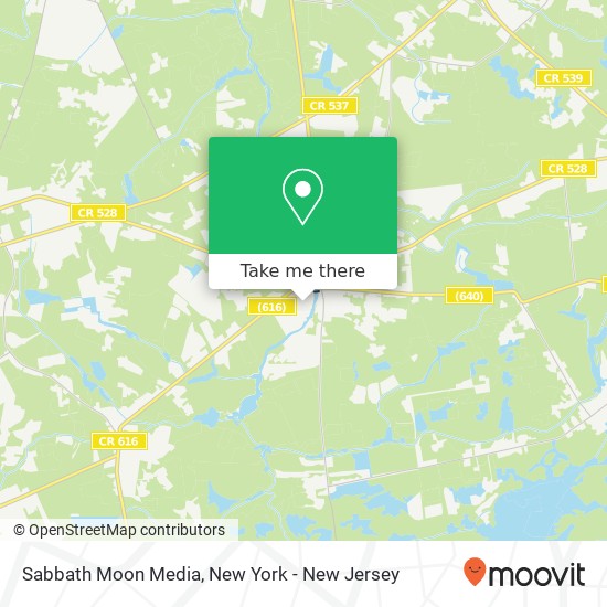 Sabbath Moon Media map