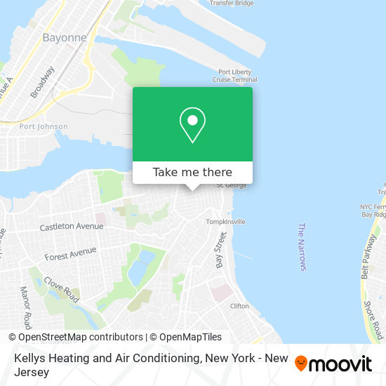 Mapa de Kellys Heating and Air Conditioning