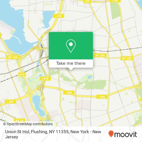 Union St Hol, Flushing, NY 11355 map