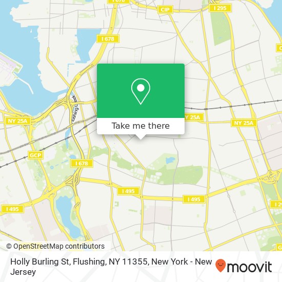 Holly Burling St, Flushing, NY 11355 map