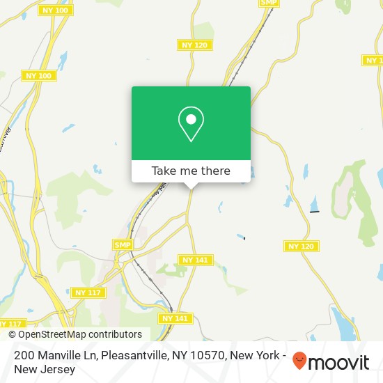 200 Manville Ln, Pleasantville, NY 10570 map