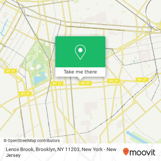 Lenox Brook, Brooklyn, NY 11203 map
