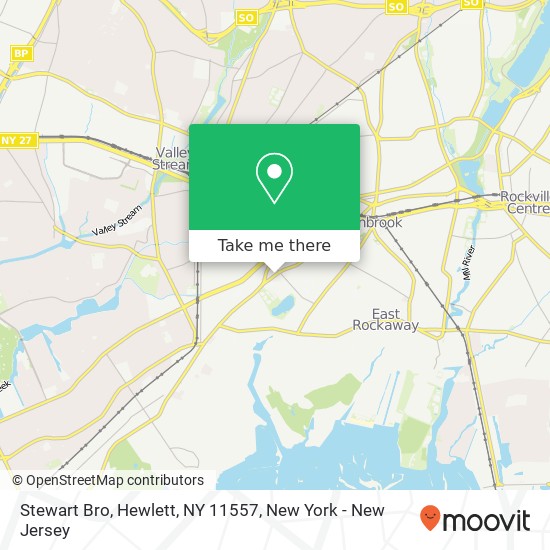 Stewart Bro, Hewlett, NY 11557 map