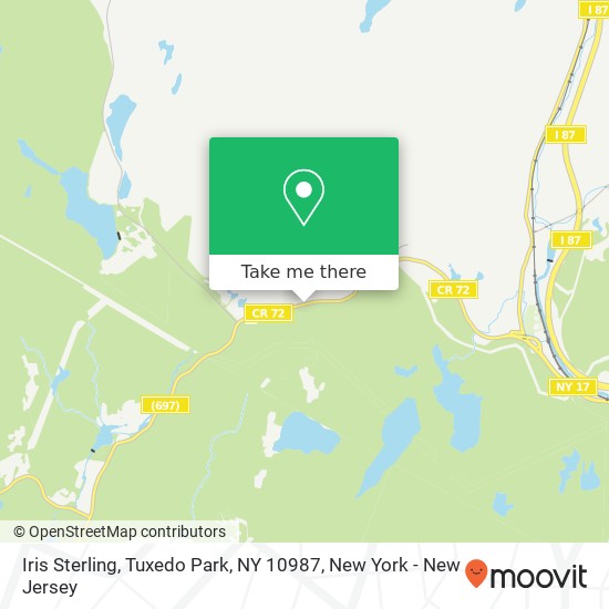 Iris Sterling, Tuxedo Park, NY 10987 map