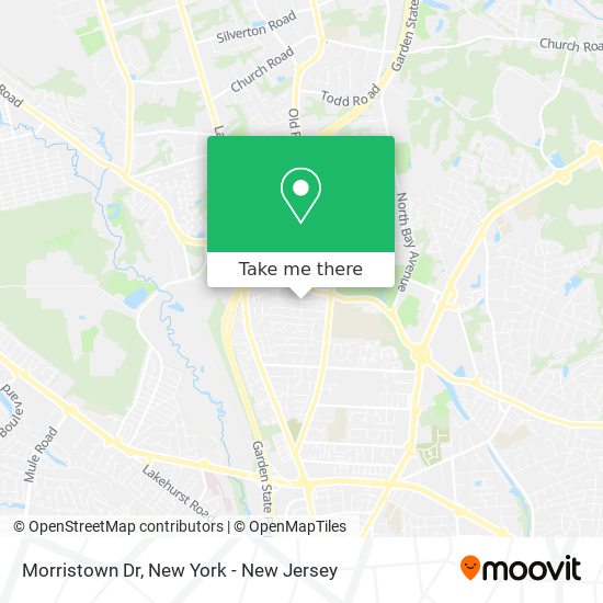 Mapa de Morristown Dr