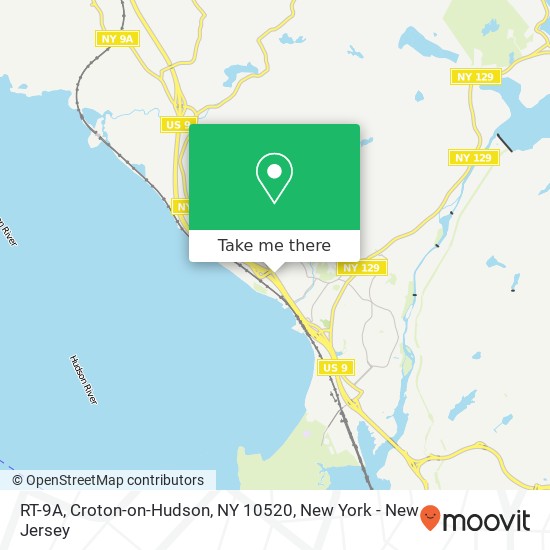 RT-9A, Croton-on-Hudson, NY 10520 map