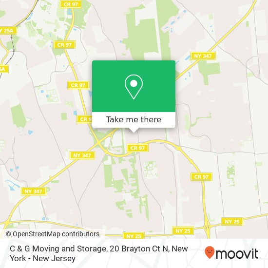 C & G Moving and Storage, 20 Brayton Ct N map